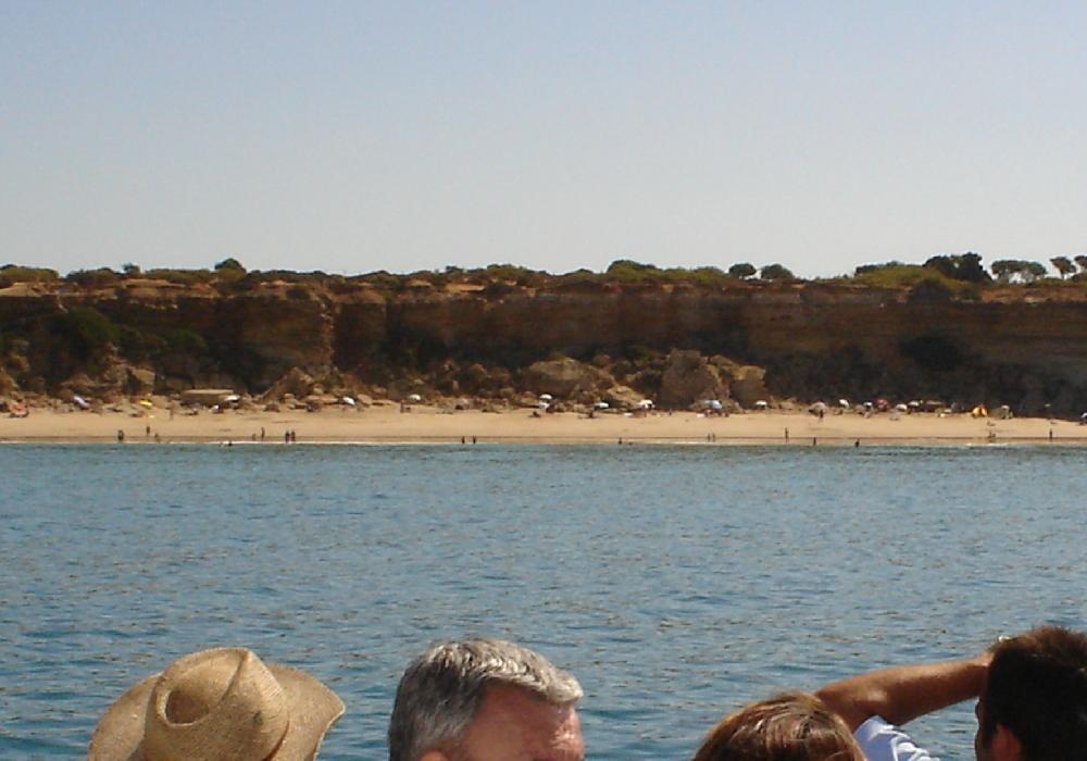 "Acantilados La Barrosa , playa y Novo". Verano 2024 desde Puerto de Sancti Petri